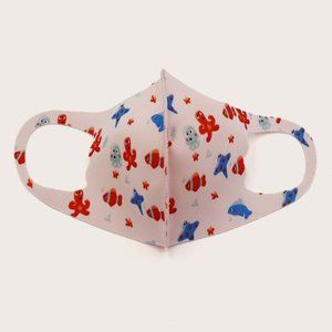 Cartoon Toddler Face Mask